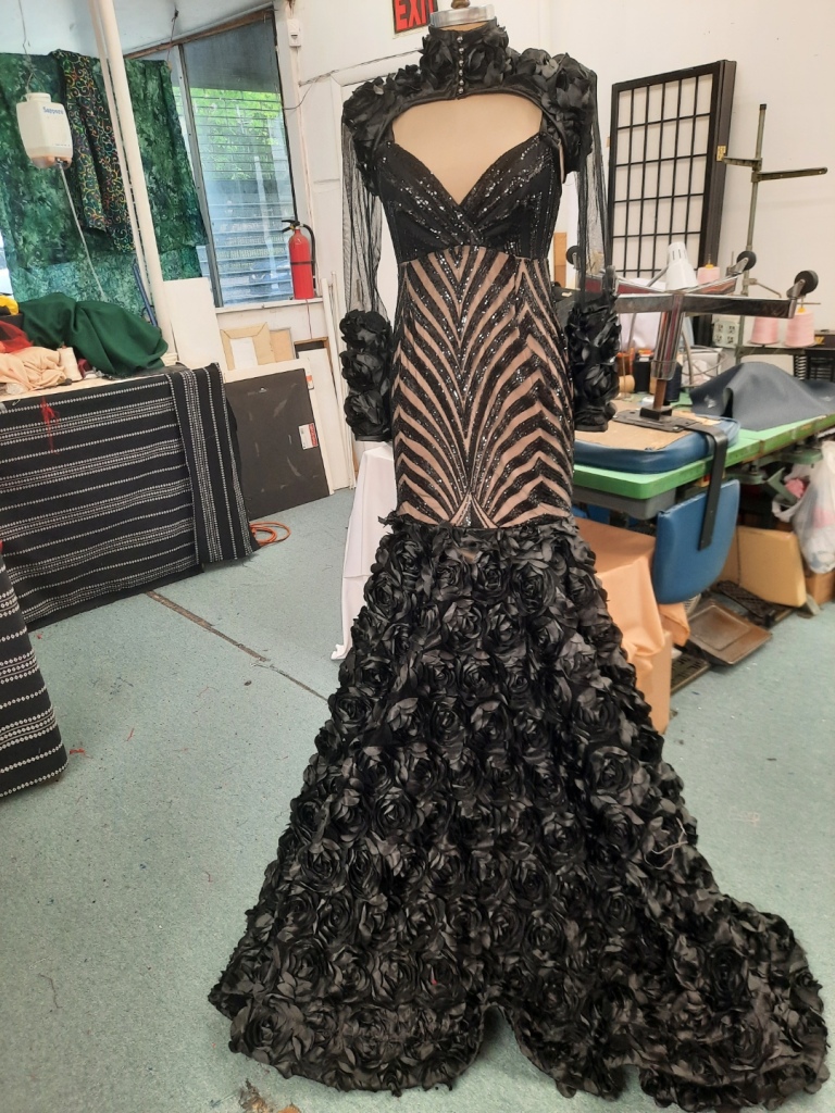 A dress designed and created by Magnum. (Photo from Valerie Magnum)